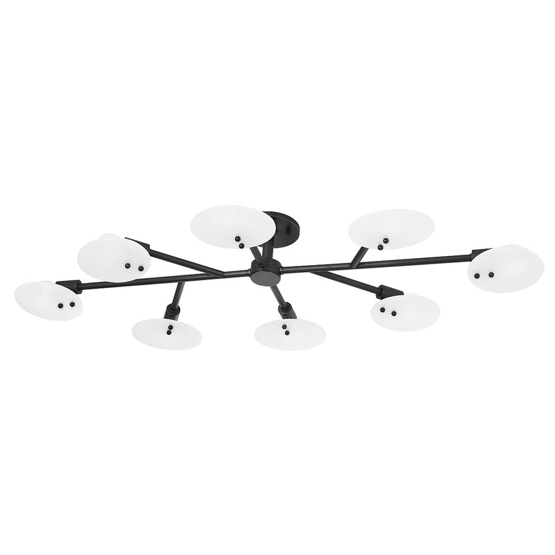 Giselle 8-Light Semi-Flush Mount in Old Bronze
