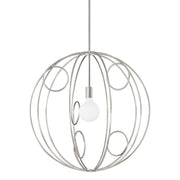 Alanis 28" Pendant in Polished Nickel