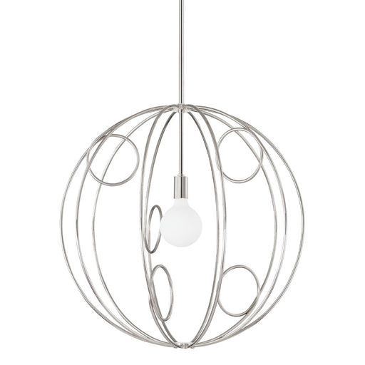 Alanis 28" Pendant in Polished Nickel