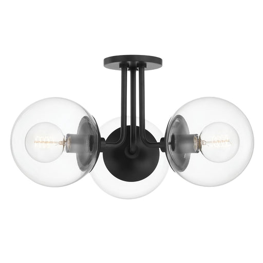Meadow 3-Light Semi-Flush Mount in Old Bronze