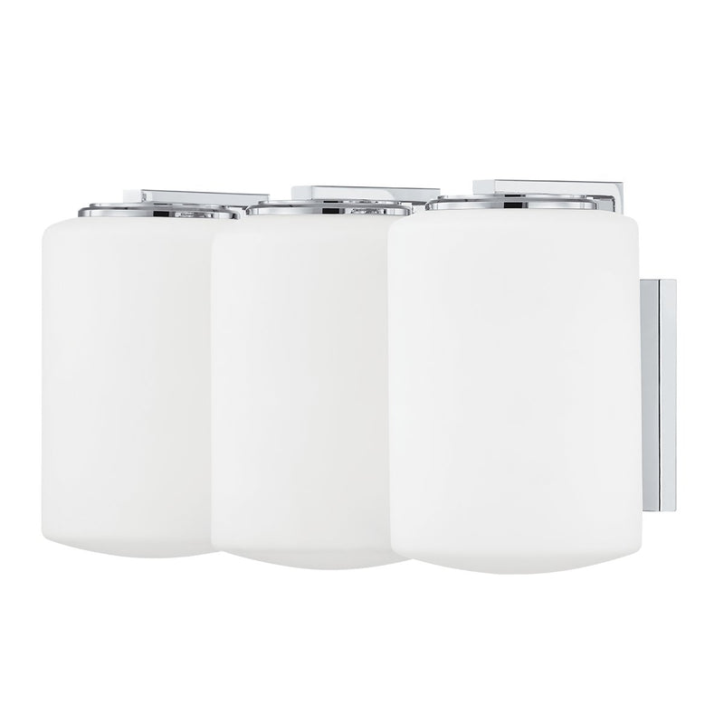 Chantal 3-Light Bath Vanity Light in Polished Chrome