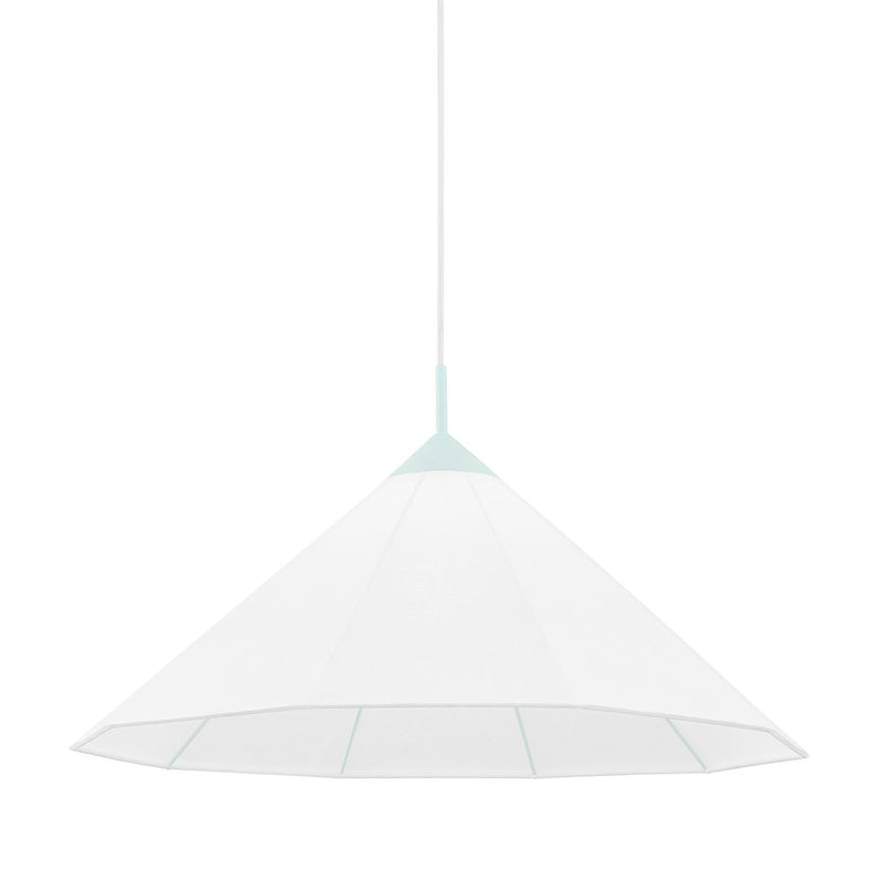 Gloria Large Pendant in Robins Egg Blue