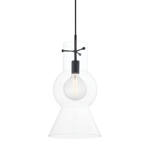 Mirabel Large Pendant in Soft Black