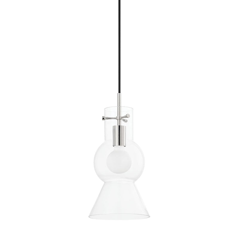 Mirabel Small Pendant in Polished Nickel