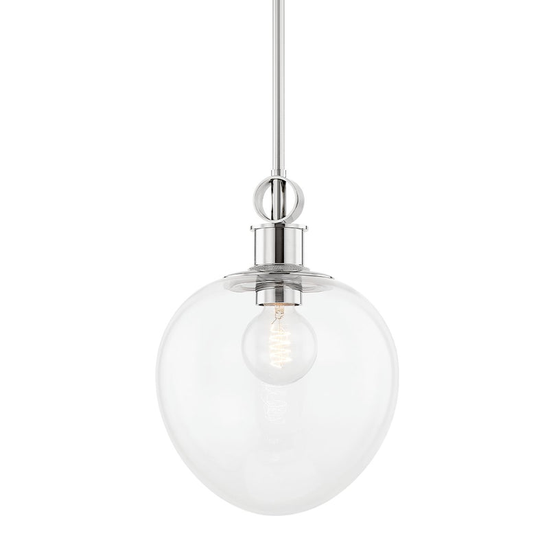 Anna Pendant in Polished Nickel
