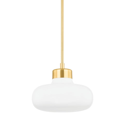 Eliana Pendant in Aged Brass