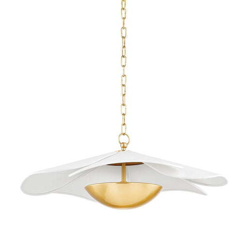 Madeline Pendant in Aged Brass