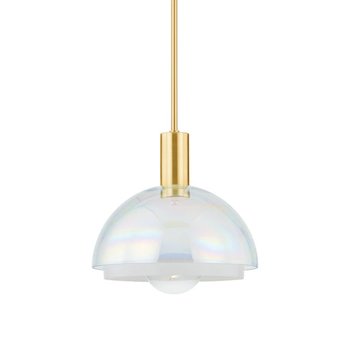 Modena Pendant in Aged Brass