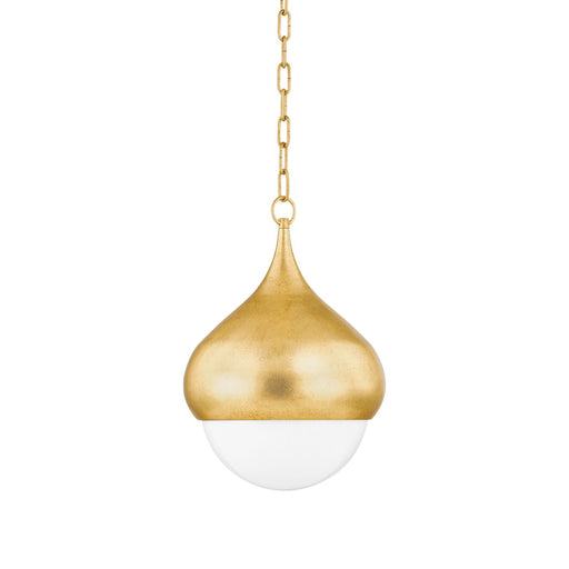 Luciel Pendant in Vintage Gold Leaf