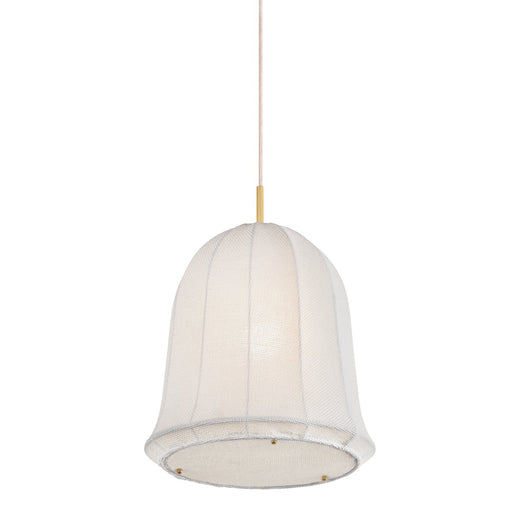 Risa Pendant in Aged Brass