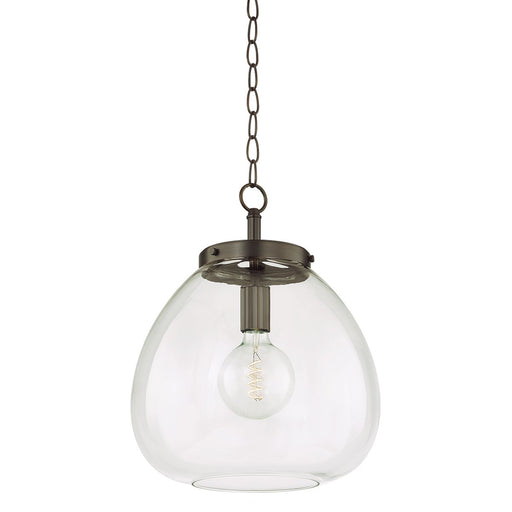 Della Large Pendant in True Bronze