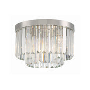 Hayes 4 Light 16" Flush Mount in Polished Nickel