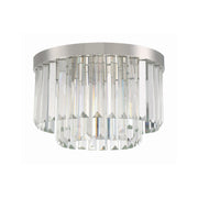 Hayes 4 Light 16" Flush Mount in Polished Nickel