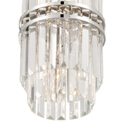 Hayes 4 Light 8" Pendant in Polished Nickel