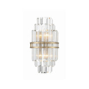 Hayes 2 Light 7.5" Sconce in Aged Brass