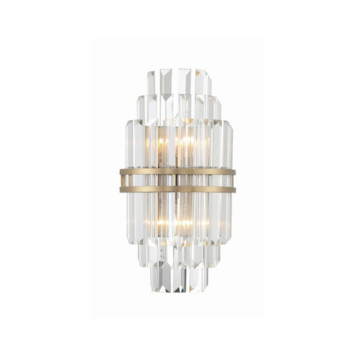 Hayes 2 Light 7.5" Sconce in Aged Brass