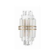 Hayes 2 Light 7.5" Sconce in Aged Brass