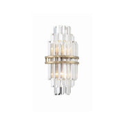 Hayes 2 Light 7.5" Sconce in Aged Brass