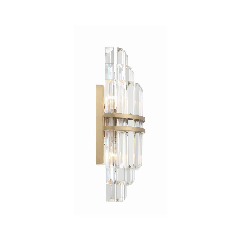 Hayes 2 Light 7.5" Sconce in Aged Brass