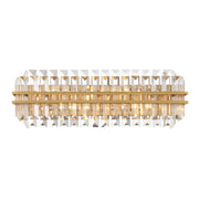 Hayes 4 Light 23.5" Bathroom Vanity in Aged Brass