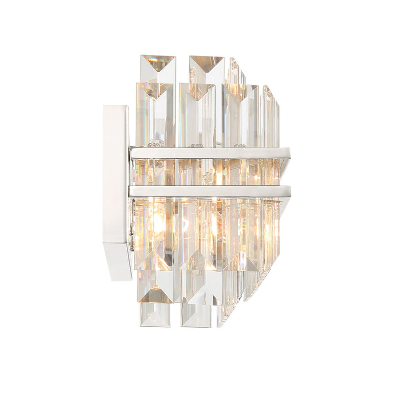 Hayes 4 Light 23.5" Bathroom Vanity in Polished Nickel