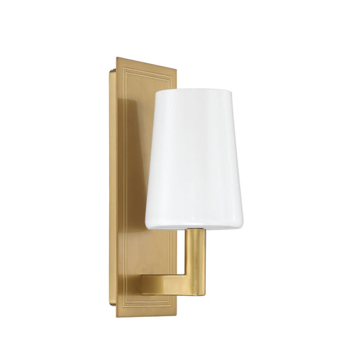 Hogan 1 Light 4.5" Sconce in Aged Brass