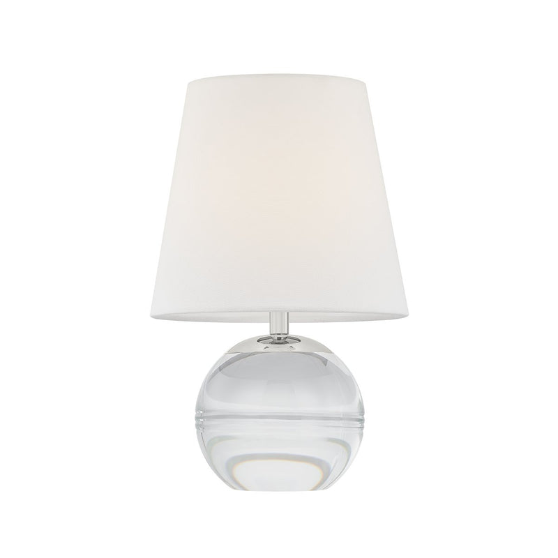 Nicole Table Lamp in Polished Nickel