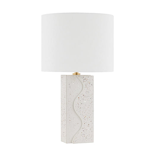 Cort Table Lamp in Aged Brass