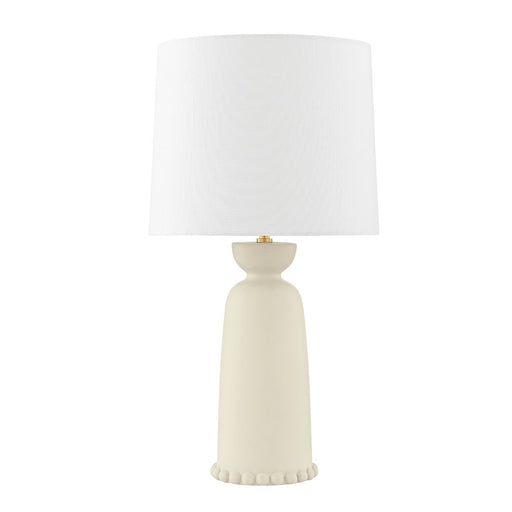 Rhea Table Lamp in Aged Brass / Ceramic Antique Ivory
