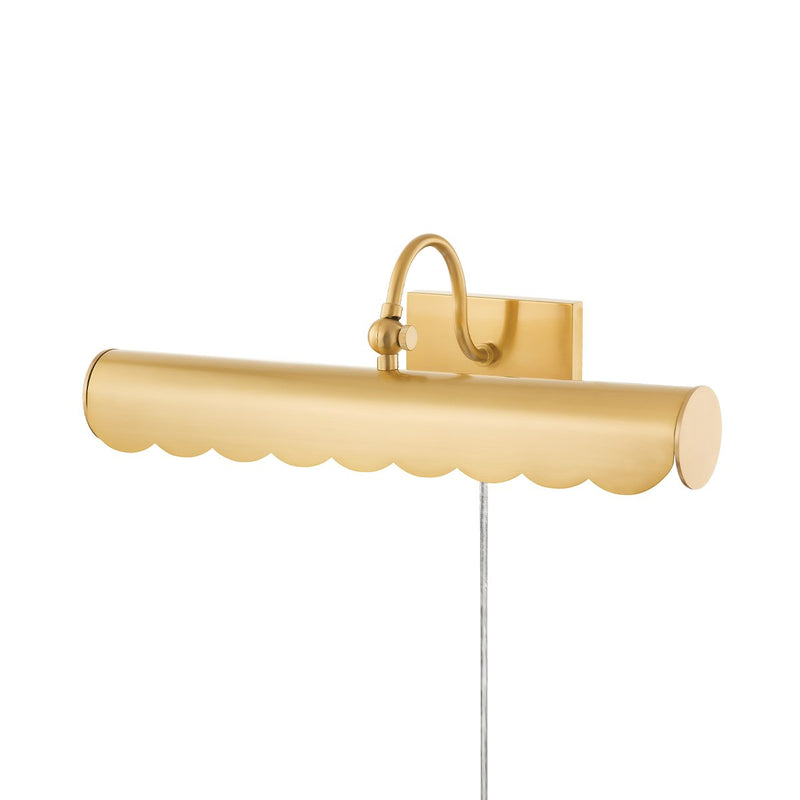 Fifi 2-Light Picture Light in Aged Brass