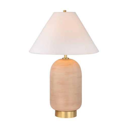 Raven Table Lamp in Aged Brass