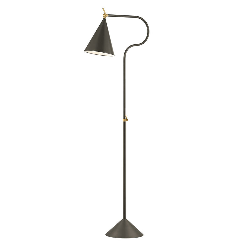 Harriet Floor Lamp in Aged Brass / True Bronze
