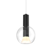 Iris 9" Mini Pendant in Black
