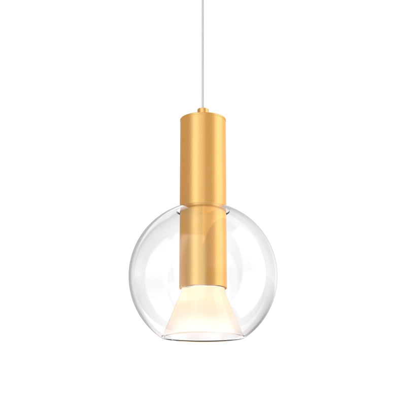 Iris 9" Mini Pendant in Gold