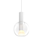 Iris 9" Mini Pendant in White