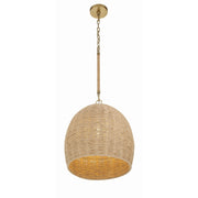 Jace 1 Light 15" Pendant in Soft Gold