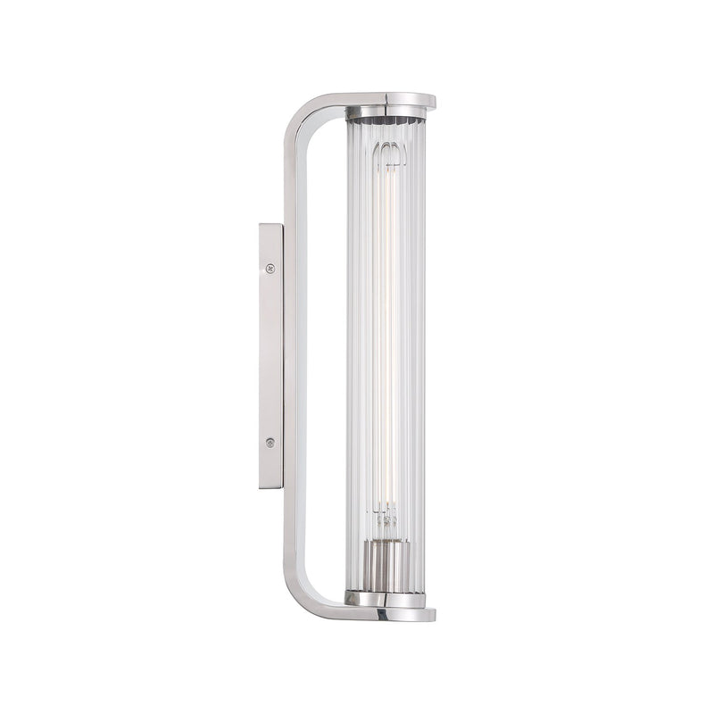 Jarvis 1 Light 4.25" LED Sconce in Polished Nickel
