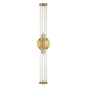 Jarvis 2 Light 29" LED Sconce in Aged Brass