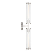 Jarvis 2 Light 29" LED Sconce in Polished Nickel