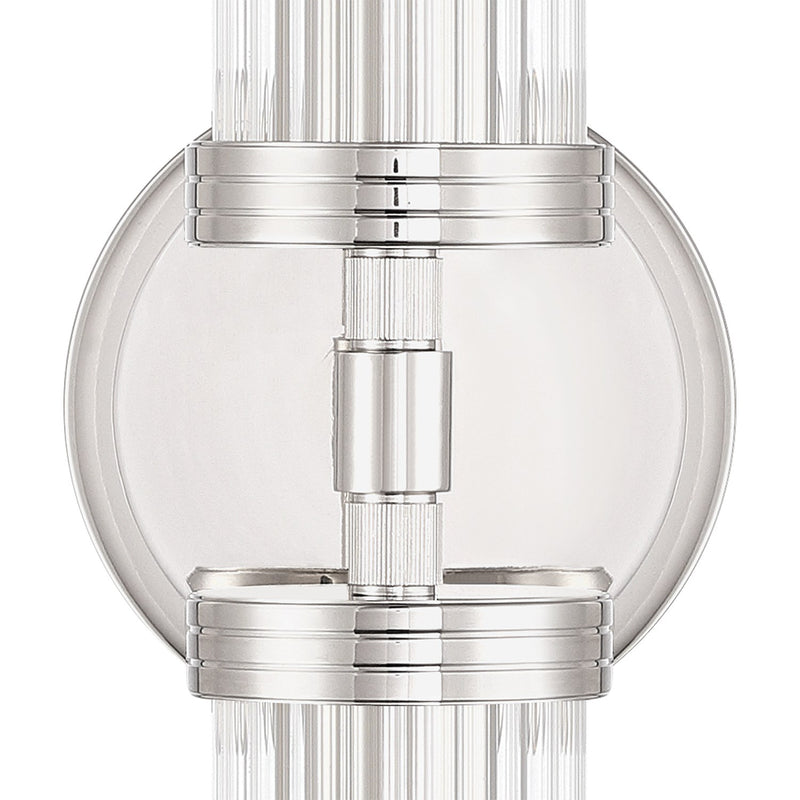 Jarvis 2 Light 29" LED Sconce in Polished Nickel