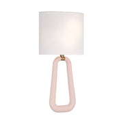 Jori 2 Light 10" Sconce in Aged Brass + Blush