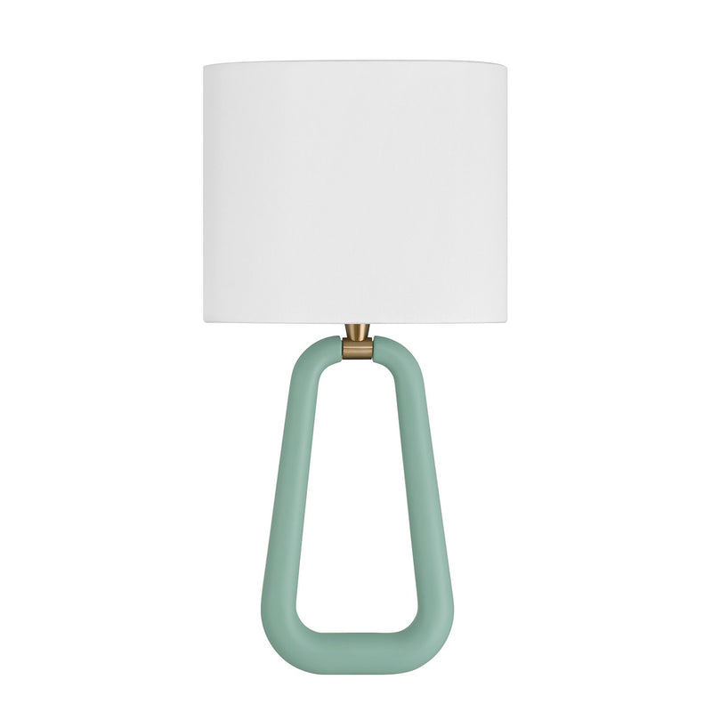 Jori 2 Light 10" Sconce in Aged Brass + Green