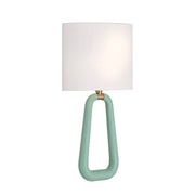 Jori 2 Light 10" Sconce in Aged Brass + Green