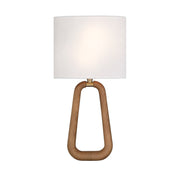 Jori 2 Light 10" Sconce in Aged Brass + Wood