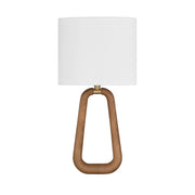 Jori 2 Light 10" Sconce in Aged Brass + Wood