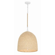 Jasper 3 Light 16" Pendant in Matte White