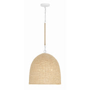 Jasper 3 Light 16" Pendant in Matte White