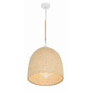 Jasper 3 Light 16" Pendant in Matte White