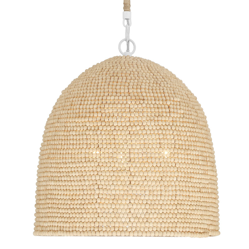 Jasper 3 Light 16" Pendant in Matte White