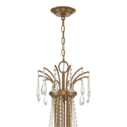 Karrington 12 Light 30" Chandelier in Aged Brass